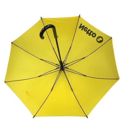 قاب فایبرگلاس زرد چتر اتوماتیک 50 اینچ با چاپ