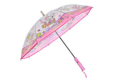 دفترچه راهنما برای دختران سفارشی Pink Umbrella ، از 19 اینچ با چراغ راهنمایی استفاده کنید
