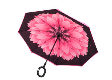 دسته چتر زنانه صورتی کلاسیک چتر چتر چتر برای چشمه باران باران