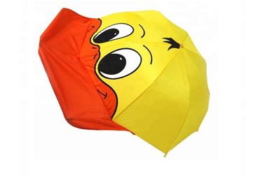 چتر اردک کودکان 3D زرد ، چتر اردک کودکان مقاوم در برابر باد