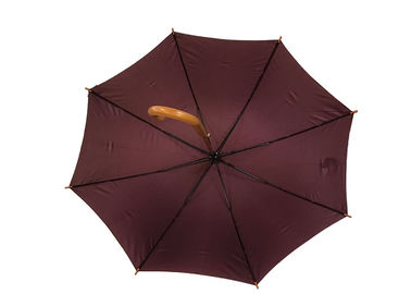 دستگیره چوبی قهوه ای قابل حمل ، بادوام و بادوام قوی برای باد شدید
