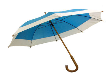 دسته محکم چوبی J Stick Handle Umbrella، مقاومت در برابر باد باز