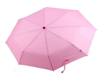 قاب فلزی Shaft Lady Pink 3 قاب فایبرگلاس Umbrella تاشو 21 اینچ 8 دنده