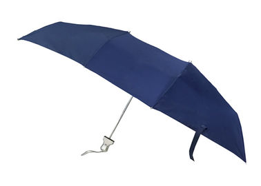 دفترچه راهنما تاشو 21 اینچ Eccentric Creative Umbrella 3 Fold نزدیک برای دو نفر باز شود