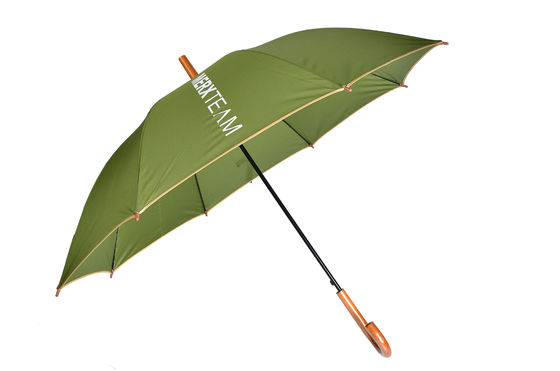 دستگیره چوبی باز دستی 27 &quot;* 8K Big Golf Umbrella