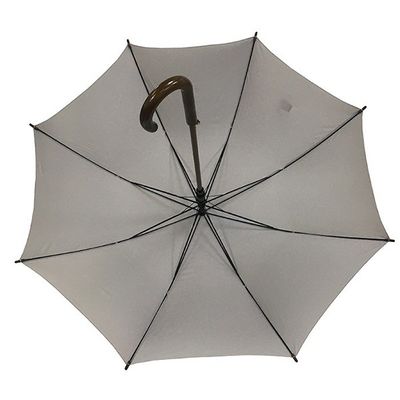 چتر باز اتوماتیک 23 اینچ مستقیم با شافت چوبی و چتر دسته چوبی