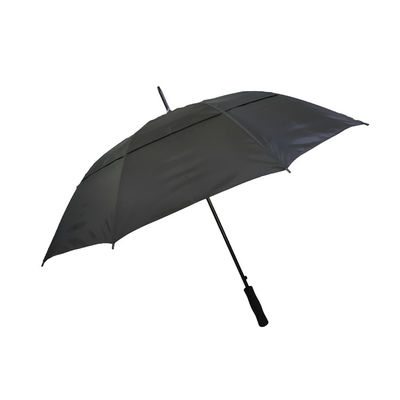 چترهای گلف ضد باد اتوماتیک Pongee 190T با صفحه شفاف