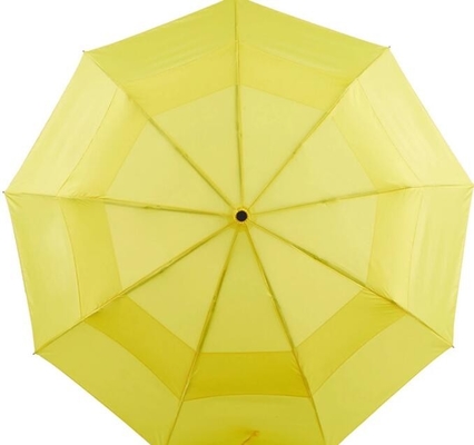 چتر تاشو از جنس فایبر گلاس Pongee جمع و جور ضد باد