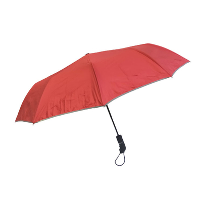 چتر پونجی 3 تاشو اتوماتیک 10 دنده مشکی با پوشش مردانه