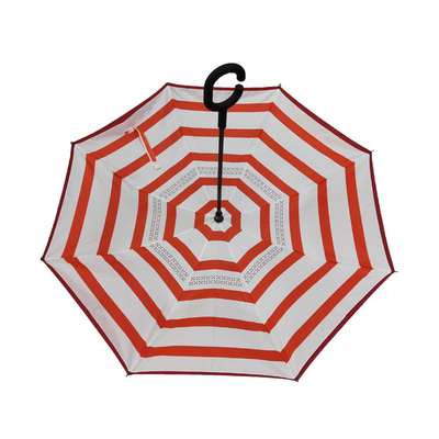 چتر معکوس دولایه پارچه پونج سفارشی SGS