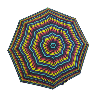 چتر 3 تاشو ضد باد 21 اینچی Rainbow برای مسافرت