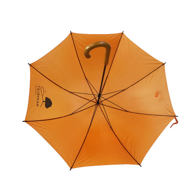 چتر چوب بارانی دسته پلاستیکی تبلیغاتی