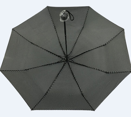 چتر تاشو مشکی 190 تی پلی استر 21 اینچی X8k برای خانم ها