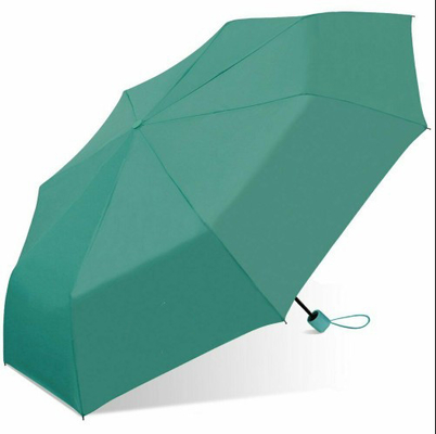 راهنمای 42 اینچی ARC Mini Folding Solid Color Umbrella Open Umbrella