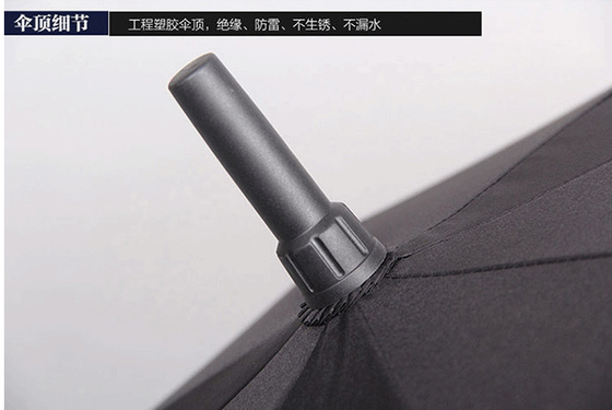 چتر گلف نیمه اتوماتیک ضد باد سایبان مستقیم سفارشی شده ضد آب