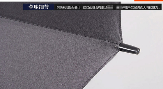 چتر گلف نیمه اتوماتیک ضد باد سایبان مستقیم سفارشی شده ضد آب
