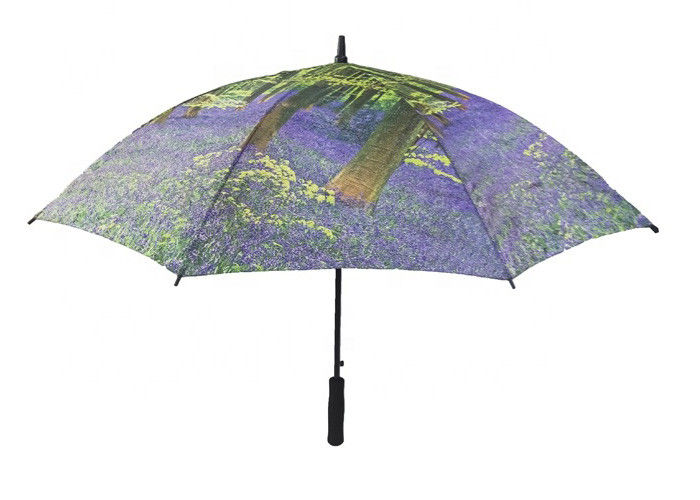 چتر گلف باز خودکار دیجیتالی ، دستگیره چتر گلف محکم EVA
