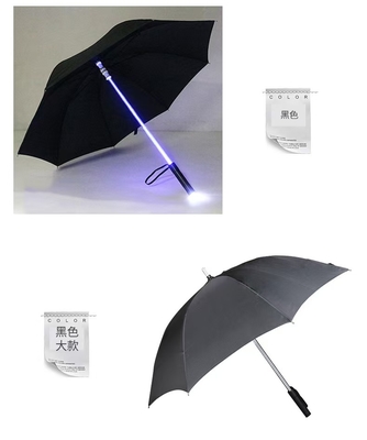 چتر خلاقانه با نورپردازی LED و میله شفاف، محبوب اینستاگرام