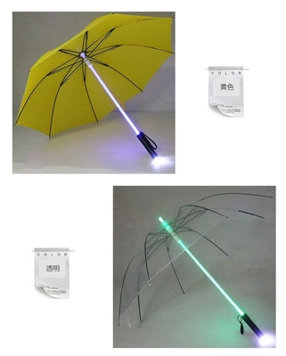 چتر خلاقانه با نورپردازی LED و میله شفاف، محبوب اینستاگرام