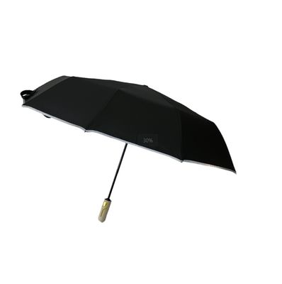 Reflective Piping  Folding Umbrella  Men Design Closed Length 32cm