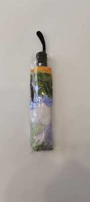 چتر مسافرتی اتوماتیک سه لایه با طرح هنری ونسان ون گوگ، محافظت در برابر اشعه ماوراء بنفش و باز و بسته شدن خودکار (21 اینچ-8k)