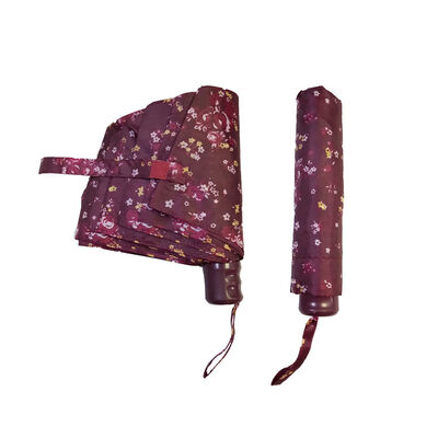 چتر قابل تاشو ضد آب طراحی کامپکت کیف حمل شامل محافظت حمل و نقل سبک وزن