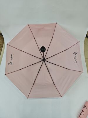 دستی باز و بسته سفر چتر تاشو با دستگیره پوششی لاستیکی راحت و طراحی کم وزن برای سفر