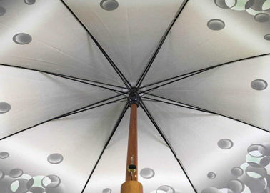 UV Protection چتر چوبی استیک ، دسته چوبی چتر چتر کلاسیک
