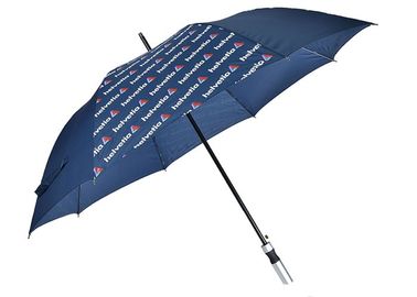 هدایای تبلیغاتی قاب فلزی Double U Ribs Umbrellas، Umbrella Golf Style