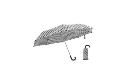 دسته چتری تاشو سبک ، دسته آلومینیومی قاب تاشو سه برابر J