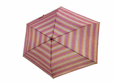 دفترچه راهنما قابل حمل Umbrella Pink Super Mini Dot Foldable UV مقاومت در برابر باد