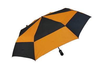 هوا خالی دو سایبان سایبان اندازه سفر Umbrella فوق العاده مقاومت در برابر باد