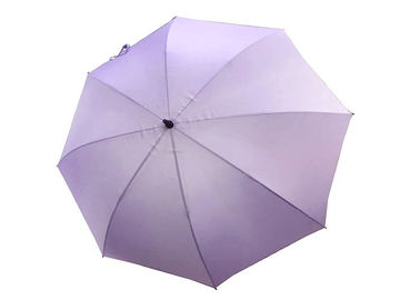 چتر بلند گلف بنفش اتوماتیک اتوماتیک ، چترهای گلف ضد باد 27 اینچ 8 پانل