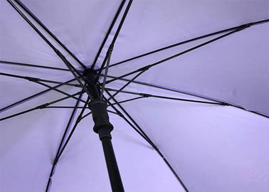 چتر بلند گلف بنفش اتوماتیک اتوماتیک ، چترهای گلف ضد باد 27 اینچ 8 پانل