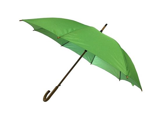 چتر دستگیره چوبی پارچه ای Pongee با قطر 23 اینچ