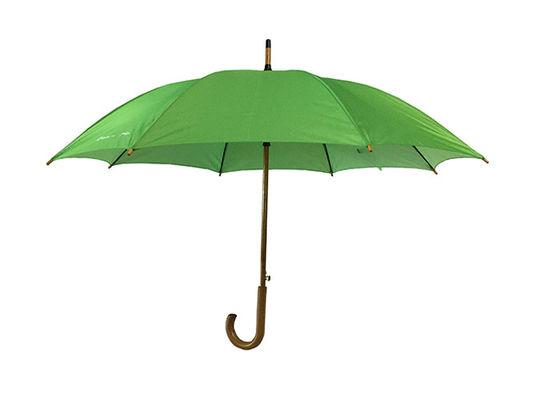 چتر دستگیره چوبی پارچه ای Pongee با قطر 23 اینچ