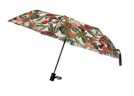 چتر تاشو اتوماتیک Ladies Pongee برای سفر