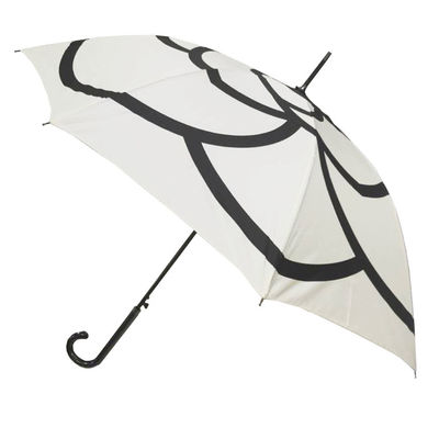 دستگیره شکل J ضد باد 23 &quot;Auto Open Stick Umbrella
