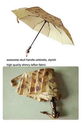 دستگیره جمجمه Shinny چتر ضد باد تاشو برای مردان