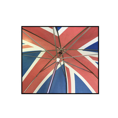 چترهای گلف تبلیغاتی پارچه ای پلی استر چاپ شده پرچم انگلستان