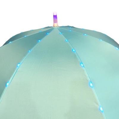 قطر 80 سانتی متر دفترچه راهنمای چتر چراغ LED برای کودکان