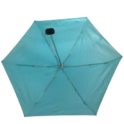 چتر جیبی کوچک دستی پنج تاشو با دنده های فایبرگلاس
