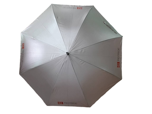 چتر آفتابی پارچه ای با پوشش UV خودکار 120 سانتی متری با شفت فایبرگلاس