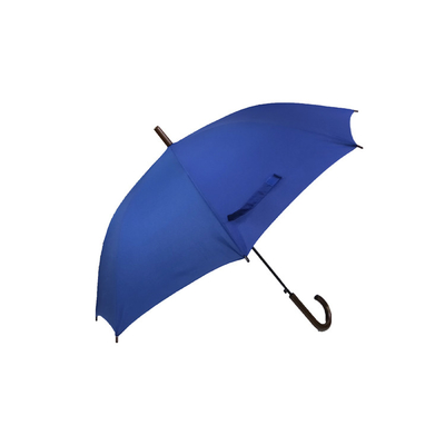 چتر هدیه تبلیغاتی رنگ جامد ضد باد SGS با دسته چوبی