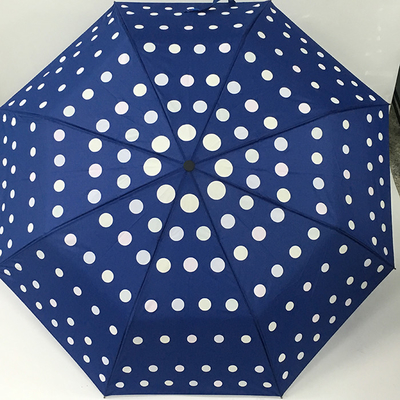 چتر پارچه ای پونجی اتوماتیک تاشو چاپ جادویی برای خانم ها