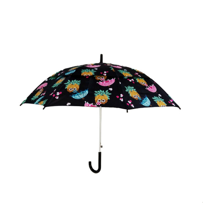 چتر تاشو بچه 19 Inchx8k Pongee 190T با دسته J پلاستیکی