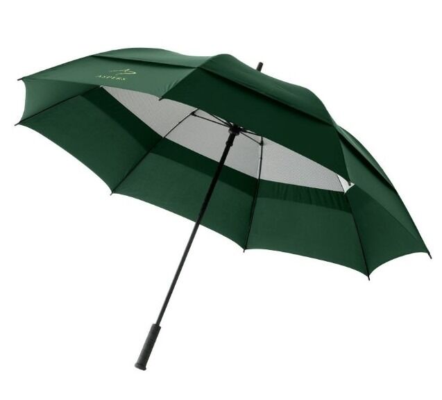 از فلز و فیبرگلاس ریب های گلف چتر 32 اینچ پوشش گسترده با دستگیره ایوا مناسب برای هدیه های شرکتی و در فضای باز