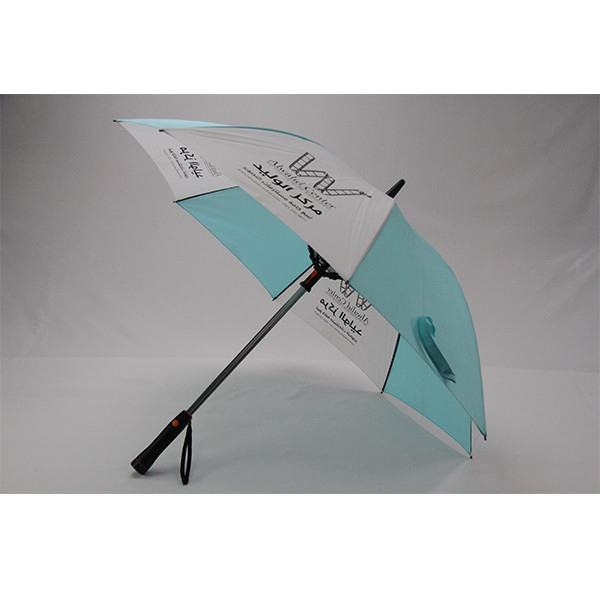 چتر راسته شفت فلزی 8 میلی متری پارچه پونجی با فن